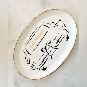 Kate Spade by Lenox “Just Married” Oblong Tray NWT